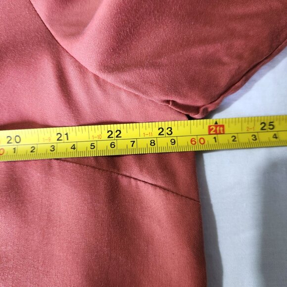 Banana Republic Shirt Blouse Top Women's XL Long Sleeve V-neck Button Up - Picture 7 of 8